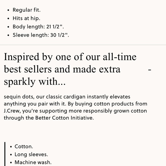 J.Crew NWT tan jeweled embellished crewneck cotton cardigan *shop@iamwarrior - Picture 4 of 10